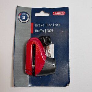 ABUS 305 Red Buffo 5MM Brake Disc Lock 305 Level 3 Security